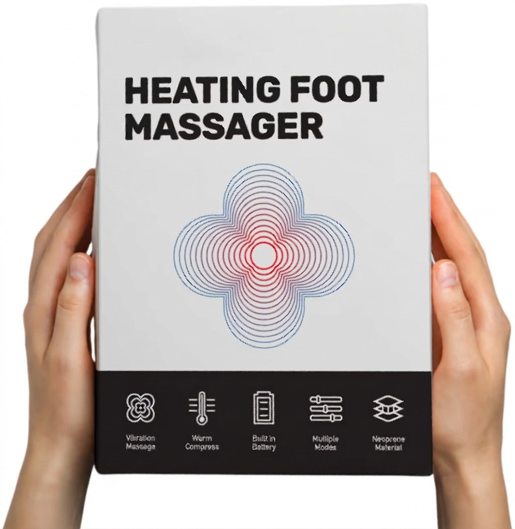Stepeva Triple Therapy Foot Massager packaging